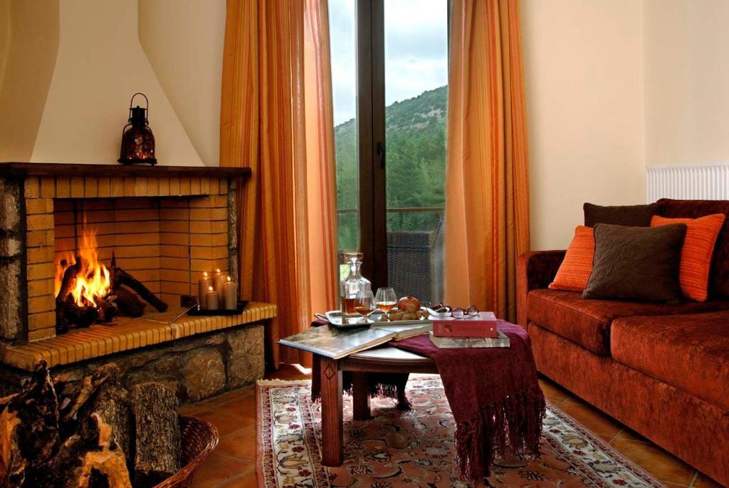 Dryas Guesthouse Polydrossos Værelse billede
